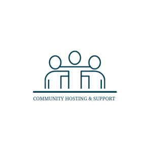 Community Hosting and Support Logo